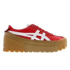 Amazon | [オニツカタイガー] DELEGATION CHUNK CLASSIC RED